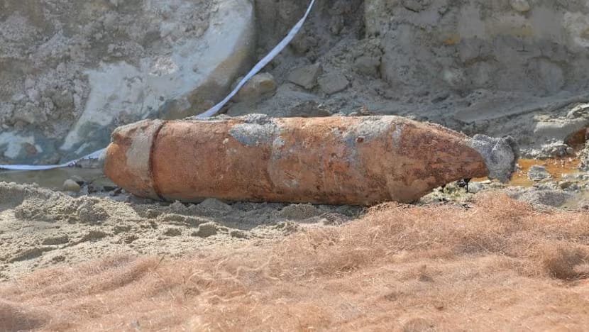 World War 2 aerial bomb discovered at Singapore Airport, April 2026