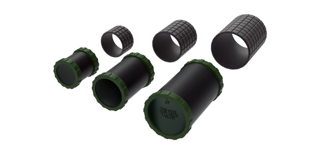 Modular shaped charges for drones