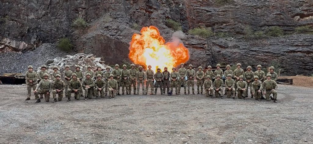 49 Field Squadron EOD&S end of course photo