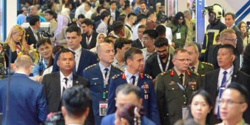Alford at Defence Service Asia