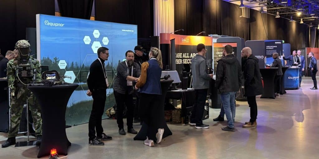 Action from Defence Expo Sweden