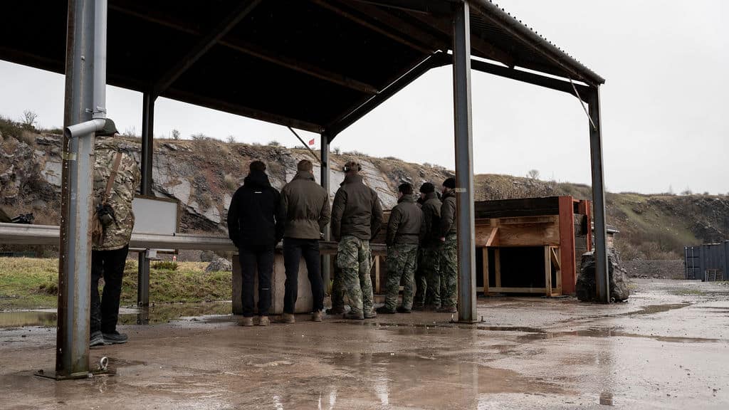 NATO customer training at Broadmead Range