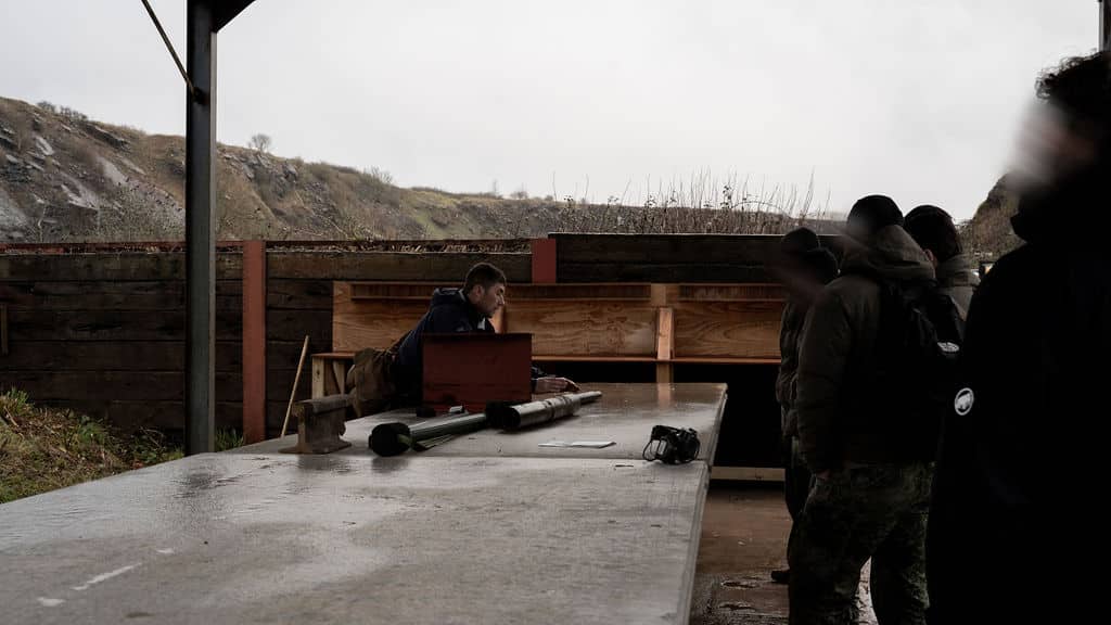 NATO customer training at Broadmead Range