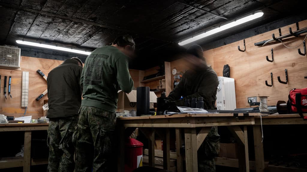 NATO customer training at Broadmead Range
