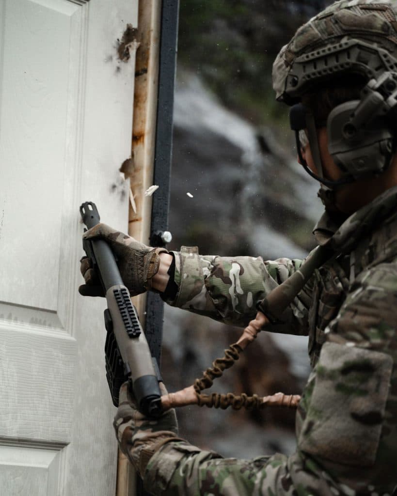 UK Ranger Regiment at Broadmead Range
