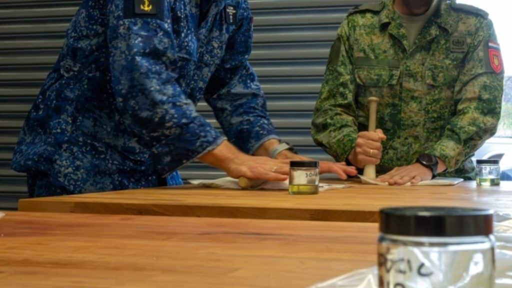Dutch personnel getting hands on during an Alford Training HME course