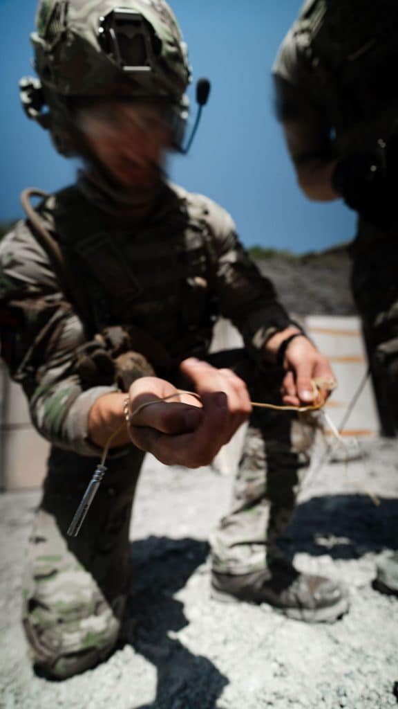 An operator engaged in Alford Training's 'practical first' approach